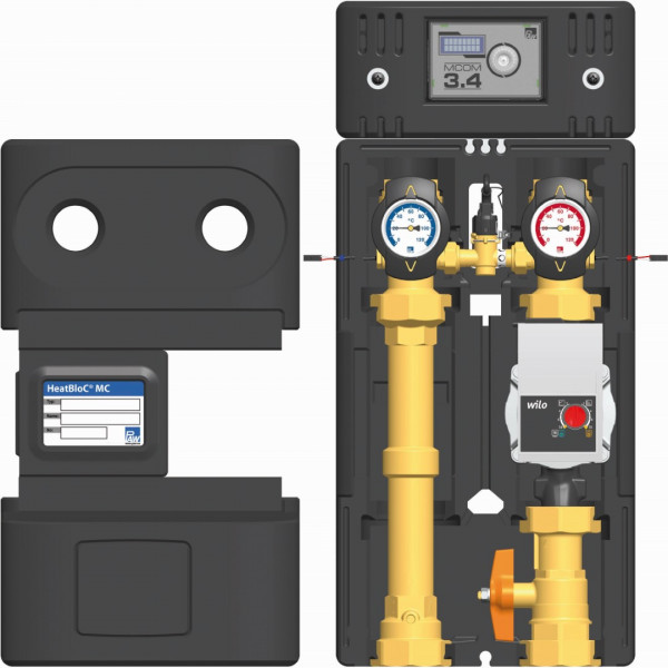 PAW HeatBloC MC41 DN 32 direkt MCom 3.4 Wilo Yonos PARA-RSTG 30/7.5