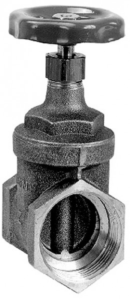 Grundfos Muffenabsperrschieber Messing, PN 16 Rp 2" IG