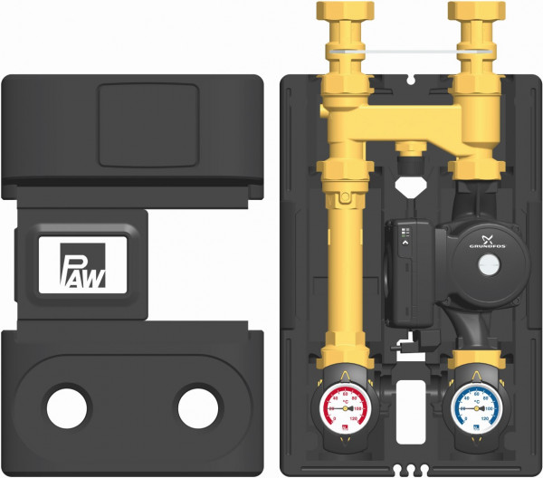 PAW HeatBloC K36E DN 25 Thermoregler 60 C GF UPML 25-105 AUTO