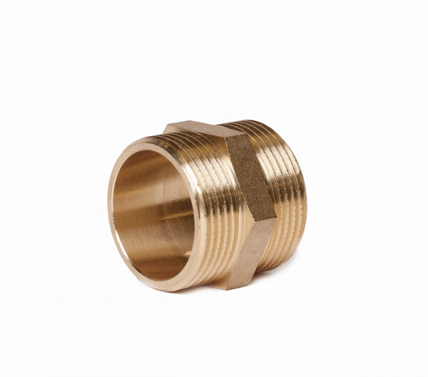 HOMA Doppelnippel R1" AG MS