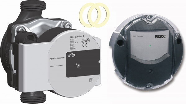 PAW Solarpumpen AustSet DN 20 Pumpen Steuersignal Wandler Wilo Para ST 15/13