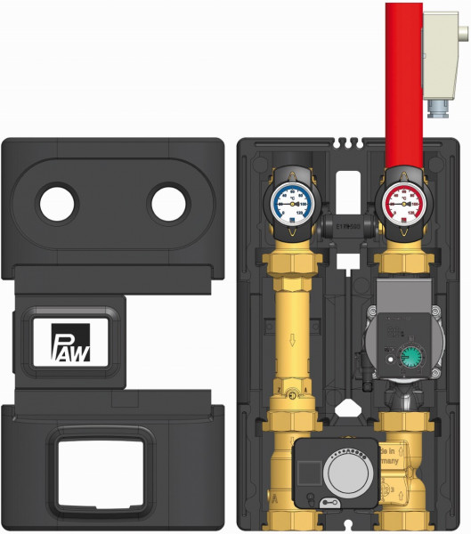 PAW HeatBloC K33R DN 32 3-Wege H-Misch Bypass Regler PKR6 Yonos PICO 30/1-6
