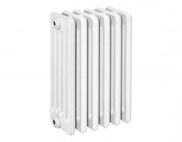 HG-TEC DIN-Gussradiator Berlin RAL 9010 13 Glieder BH 580 NA 500 BL 780 BT 220