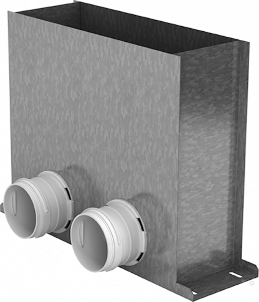 Blauberg BlauFast RPF 300x100/63x2 M Ventiladapter für den Boden