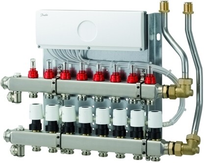 Wolf Heizkreisverteiler mit Regler CUC 4 Heizkreise für CAT LT
