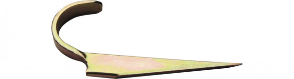 AS Bleirohrhaken chromatisiert 2"