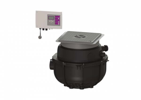 KESSEL Hebeanlage Aqualift S Compact Duo, GTF 500, resistant, Bodenplatte