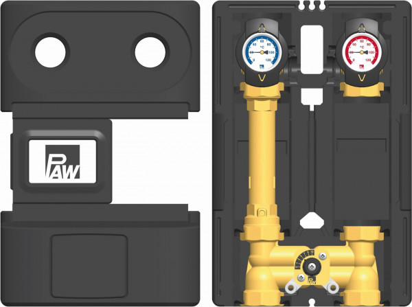 PAW HeatBloC K38 DN 25 4-Wege H-Mischer