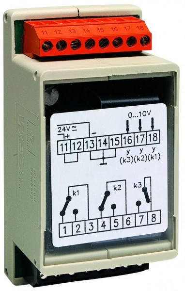 Honeywell Relaismodul MCE3 von Analog in Schaltausgang