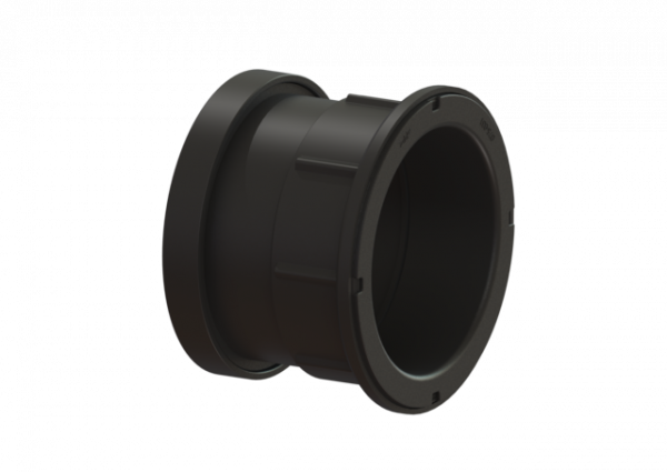 KESSEL Zulaufstutzen DN 100, mit Dichtung, Gewindering