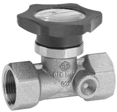 ABA Kolbenventil QUICKTURN Messing, mit Innengewinde DN 15, 1/2"