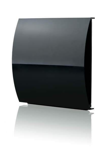 Blauberg AH-10 schwarz 100 Außenhaube schwarz 100mm