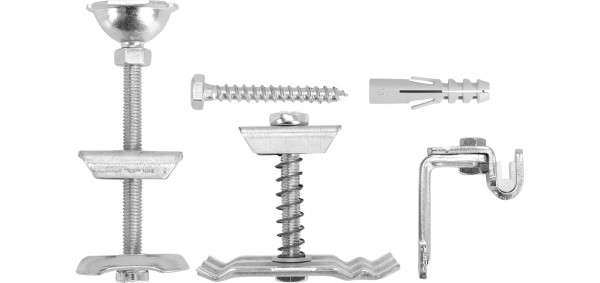 HG-TEC Wandkonsolen-Set für Stahl- und Gußradiatoren nach DIN