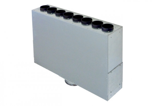 MAICO Luftverteiler aus Blech MF-BV63-125-8 8 Anschlüsse