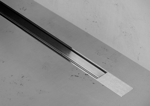 ESS Duschrinne XS Z-3 Poliert 110 cm, abdeckung poliert
