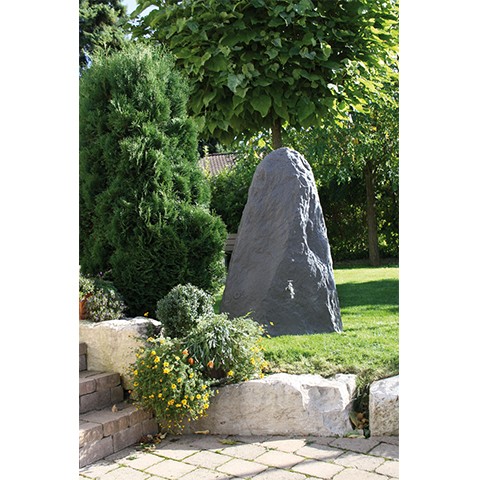 ewuaqua iWater Montana 225 l black granit PE-Regenwasserspeicher in Felsoptik