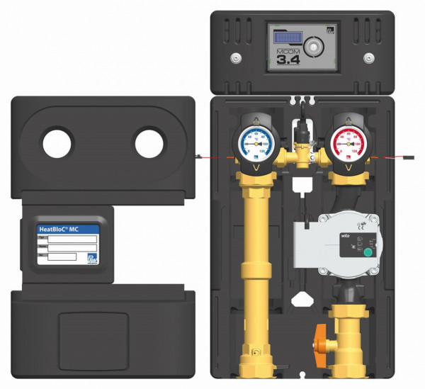 PAW PAW HeatBloC MC41 DN 25 direkt MCom 3.4 Wilo Para STG 25/8-60/O