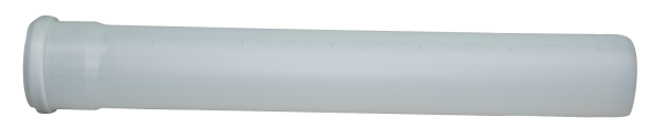 Rohr starr NW80 mit Muffe L=1000mm Luftzufuehrung fuer raumluftunabhaengig