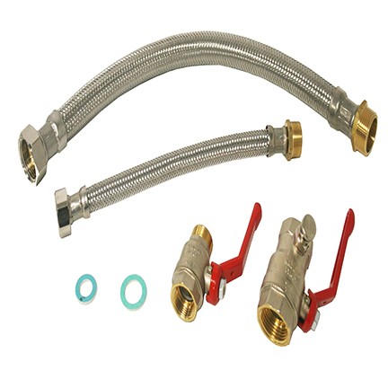 ewuaqua iWater Anschl.-Set DoubleSplit 9-XX u. 14-XX Anschluss-Set TW- und Druckleitung