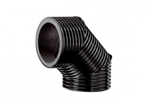 MAICO Bogen, wärmegedämmt MT-B160 90/45 90 Grad / 45 Grad, D