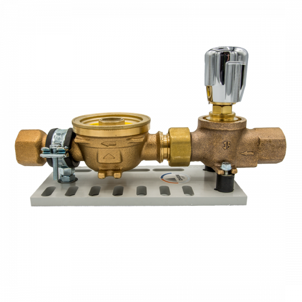 DELTAMESS Wasserzähler-Traverse, TKS 3/4 IG Rotguss