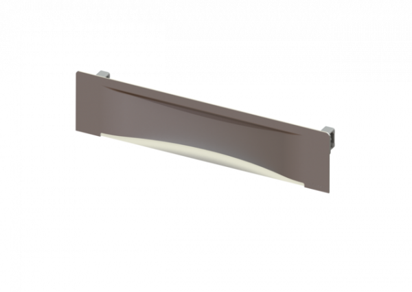 KESSEL Ablaufblende Wandablauf Scada Wave, Edelstahl V2A, Belag 10 mm