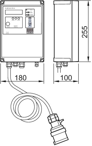 ACO Schaltgerät Multi Control Mono für Muli Max F Mono Anlage