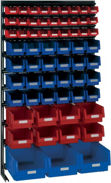 Vario-Regal V14G mit 62 PLK-Kästen