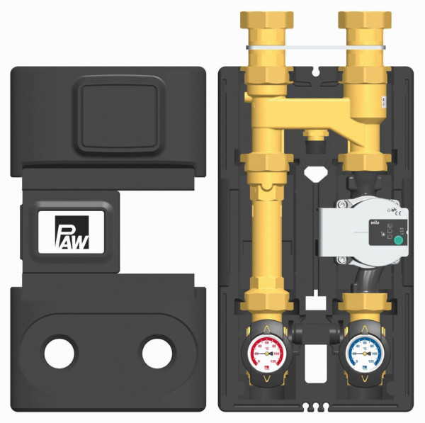 PAW HeatBloC K36E DN 32 Thermoregler 60 C Wilo Para SC 30/6-43