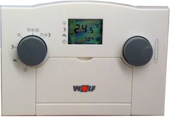 Wolf Temperatur Regler AWT analog m Außentemperaturfühler