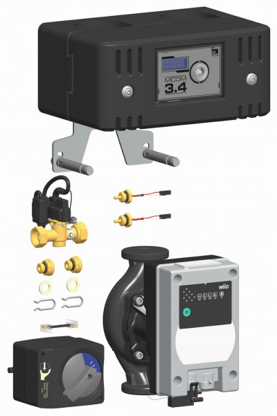 PAW PAW Erweit Set MCom DN 32 DPS 0 0.6 bar 2x PT1000 Motor SR10 (24 VDC) MCom