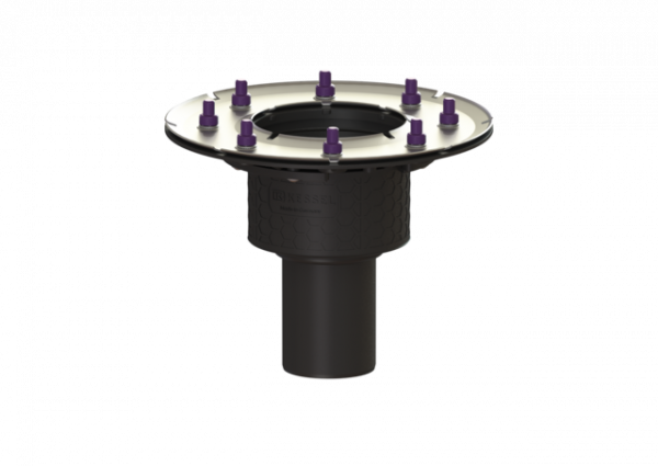 KESSEL Grundkörper Ecoguss Pressfl., DN 70, senkrecht, ohne GV