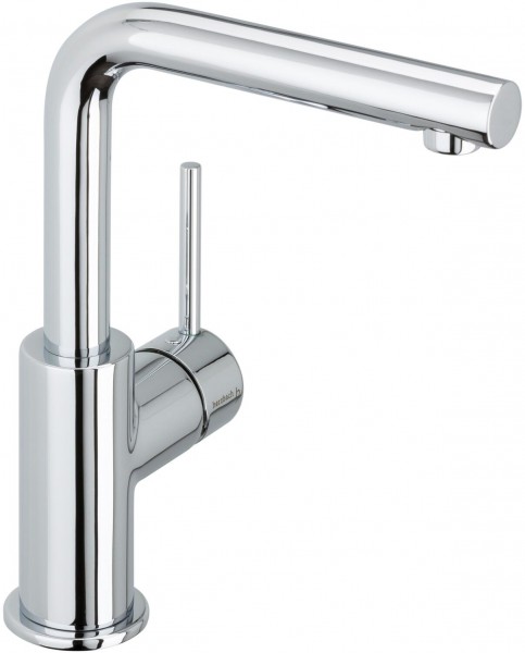 Herzbach WT Einlochbatterie Design New m ZAG schwenkb. Ala 360 Grad chr