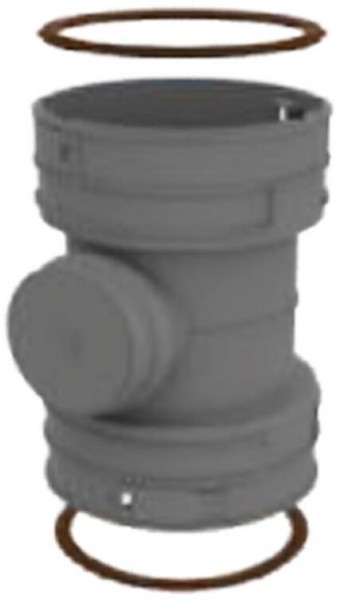 INTERDOMO PP Revisions T Stück DN 130, flex