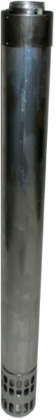 Wolf Luft /Abgasrohr d= 96/63 waagerecht