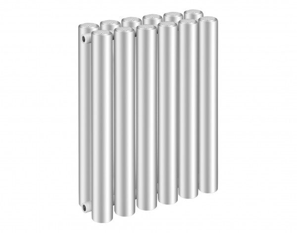 HG-TEC Climaster C2E Edelstahl 14 Rohre BH 600 NA 500 BL 510 BT 150