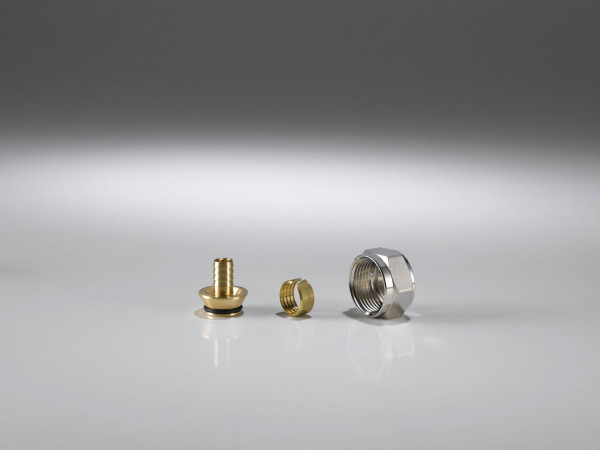 EMPUR PUR-THERM Klemmverschraubung für Alu- Verbundrohr, 3-teilig, 16x2,0, 10 Stück