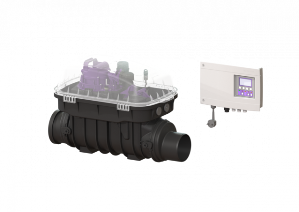 KESSEL Rückstaupumpanlage Pumpfix F DN 125, freiliegend