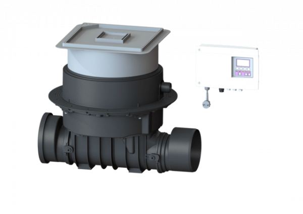 KESSEL Rückstauhebeanlage Ecolift DN 200, Bodenplatte, befliesbar