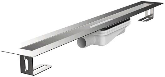 ACO Duschrinne ShowerDrain S DN 32, Einbauhöhe 55 85mm 1500mm