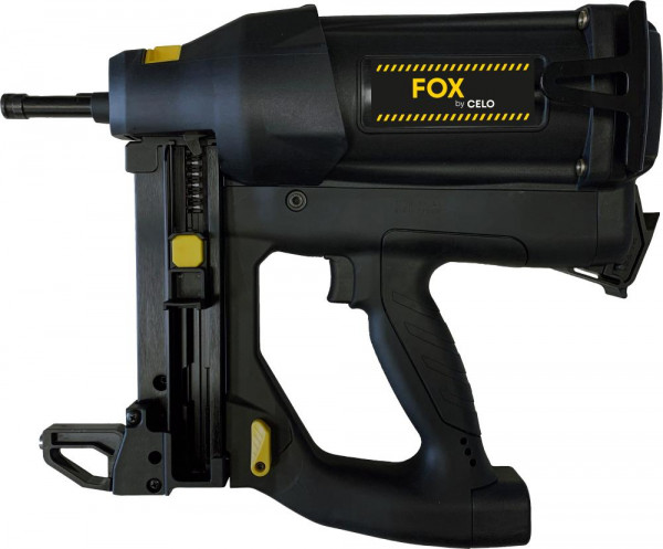 Gasnagler FOX im Koffer mit Magazin für 20 Nägeln