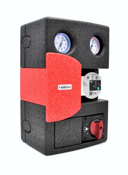 EnTEC P & L DN25 Rücklaufanhebung - Konstantwert elektronisch - WILO Para 25-130/6-43/SC