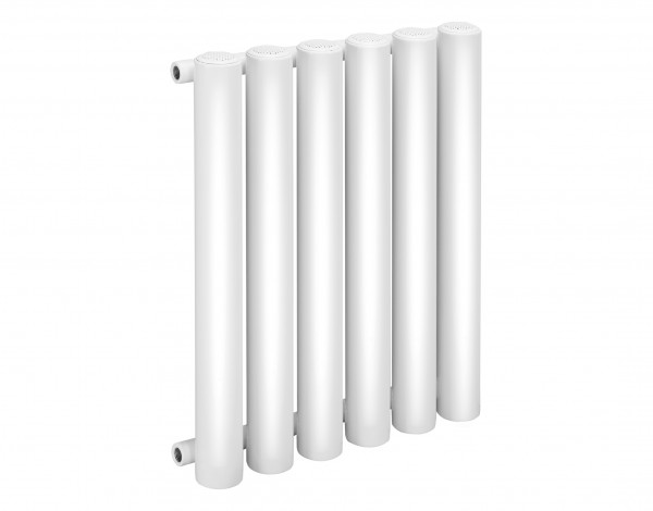 HG-TEC Climaster C1 Stahl RAL 9016 4 Rohre BH 600 NA 500 BL 285 BT 90