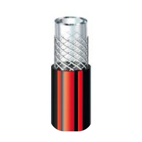 ewuaqua iWater iPlast 1/2", 25 m PVC-Wasserschlauch mit Gewebeverst.