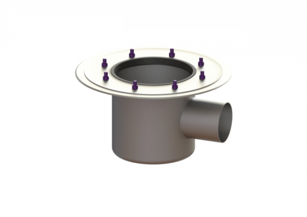 KESSEL Grundkörper Ferrofix Sys 200, Pressfl., seitlich, GV Edst.