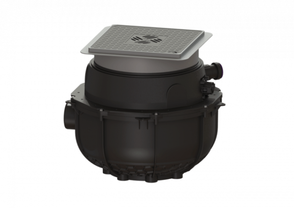 KESSEL Hebeanlage Aqualift S Compact Mono, GTF 1200, Bodenplatte, schwarz