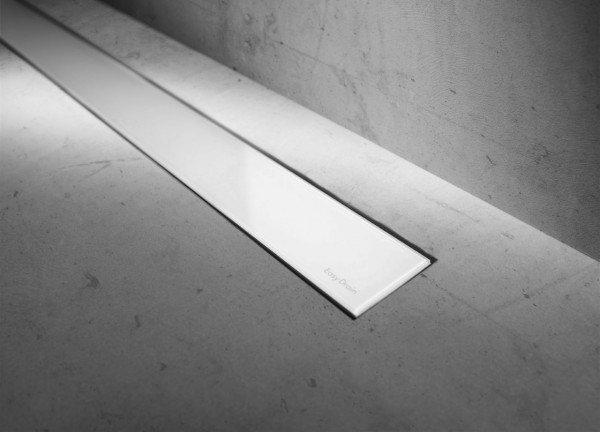 ESS Duschrinne Modulo Basic Glas Weiß 1100