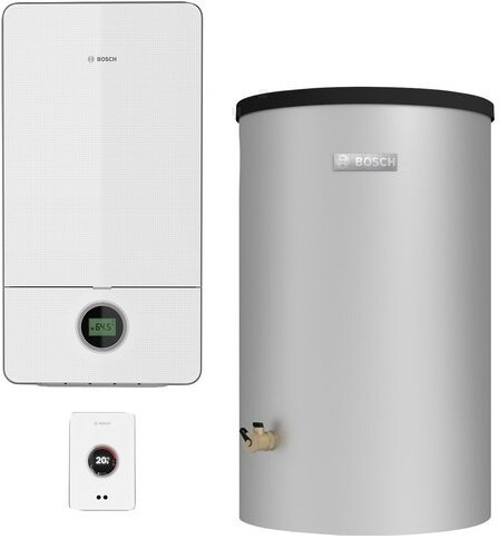 Junkers Bosch Systempaket Condens 7000iW GC764, GC7000iW14, L, 160 l A