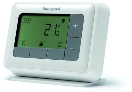 Honeywell Raumthermostat T4 verdrahtet mit Umschaltkontakt