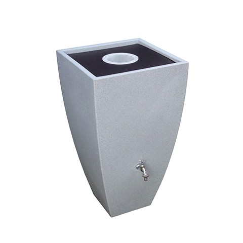 ewuaqua iWater Modena 350 l granit PE-Regenwassersp. mit integr. Filter